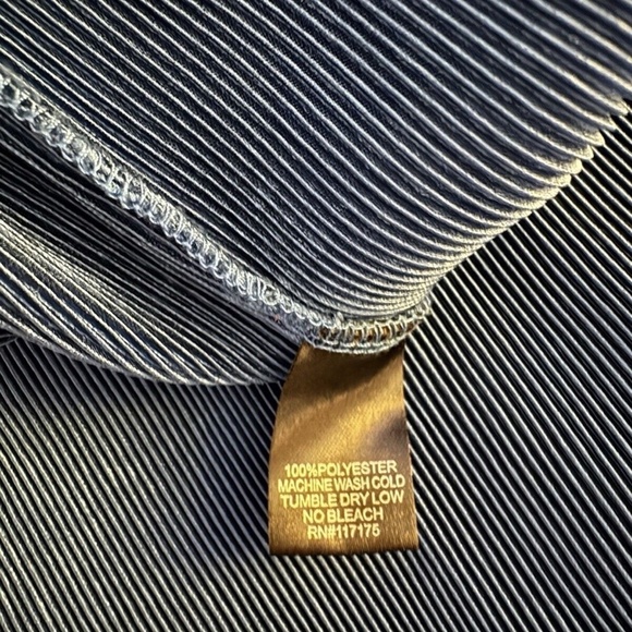 Rachel Zoe Small Solid Blue High-Rise Pleated Wide Leg Pull-On Pants - EUC - Picture 4 of 4